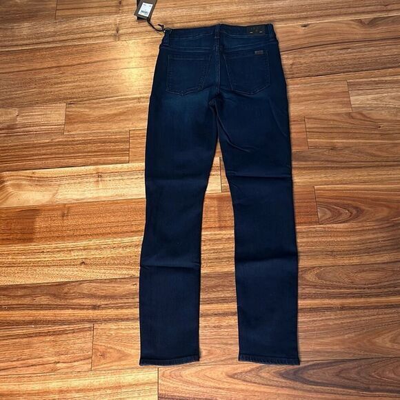 Jen7 7 for all mankind ankle length distressed skinny jeans highrise sz 0 - Picture 8 of 10